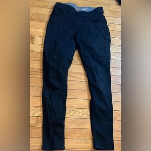 Lee Modern Dream Legging Black Mid Rise Stretch Pull On Jeggings Womens M